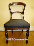 Victorian Balloon-Back Chair